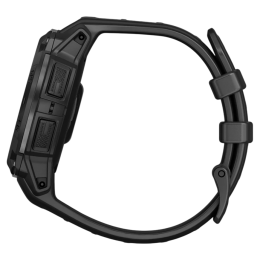 Умные часы Garmin Instinct 3, 45 мм, Solar, Tactical Edition, чёрный силиконовый ремешок - изображение 2