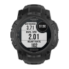 Умные часы Garmin Instinct 3, 50 мм, Solar, Tactical Edition, чёрный силиконовый ремешок - миниатюра 3