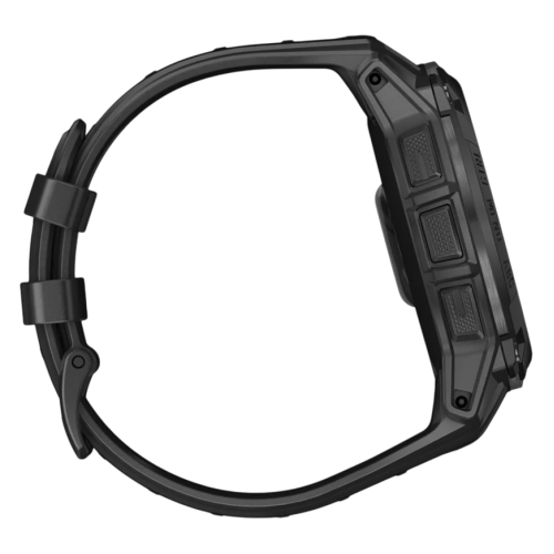 Умные часы Garmin Instinct 3, 50 мм, Solar, Tactical Edition, чёрный силиконовый ремешок - изображение 5