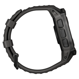 Умные часы Garmin Instinct 2X Solar Standard Edition, 50 мм, силиконовый ремешок графитового цвета - изображение 4