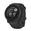 Умные часы Garmin Instinct 2 Solar, 45 мм, силиконовый ремешок графитового цвета - миниатюра 2
