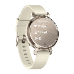 Умные часы Garmin Lily 2, силиконовый ремешок цвета «кокос» - изображение 4