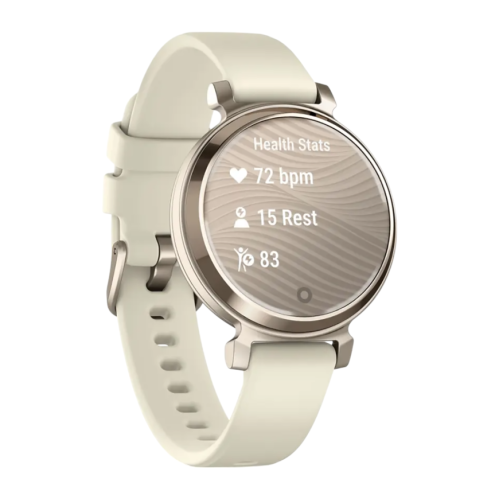 Умные часы Garmin Lily 2, силиконовый ремешок цвета «кокос» - изображение 4