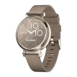 Умные часы Garmin Lily 2 Classic, нейлоновый ремешок кофейного цвета - изображение 1