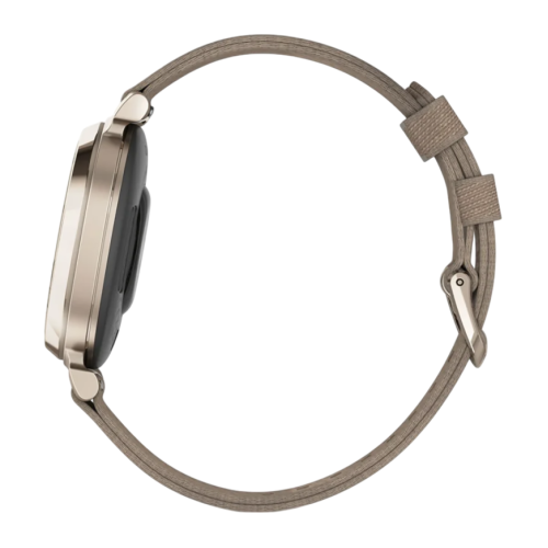 Умные часы Garmin Lily 2 Classic, нейлоновый ремешок кофейного цвета - изображение 2