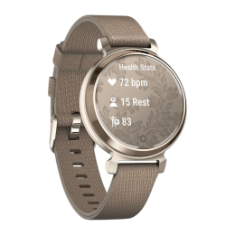 Умные часы Garmin Lily 2 Classic, нейлоновый ремешок кофейного цвета - изображение 4