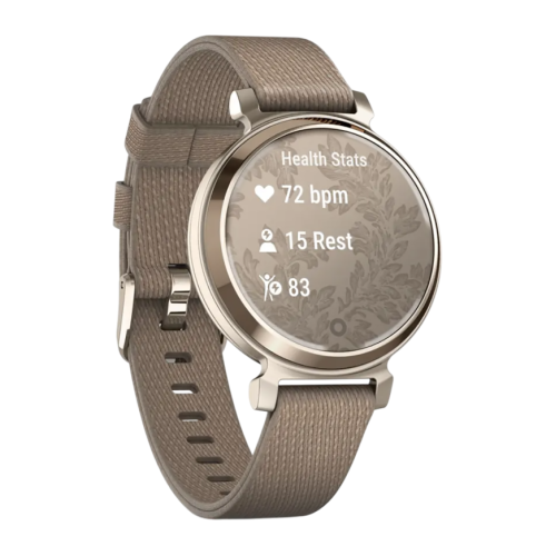 Умные часы Garmin Lily 2 Classic, нейлоновый ремешок кофейного цвета - изображение 4