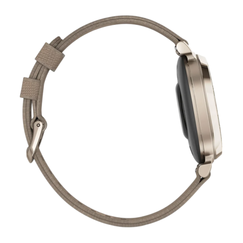 Умные часы Garmin Lily 2 Classic, нейлоновый ремешок кофейного цвета - изображение 5