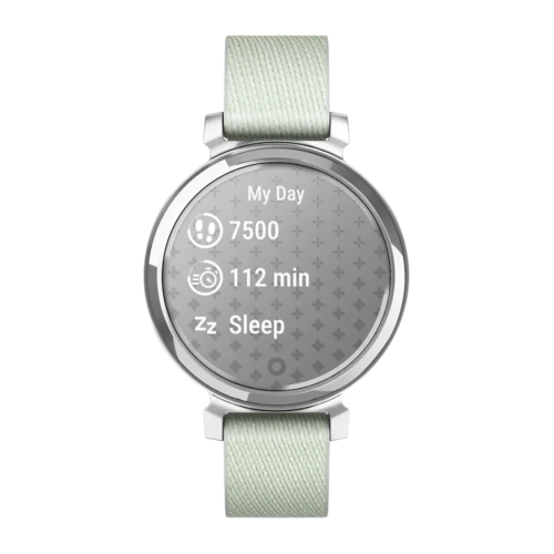 Умные часы Garmin Lily 2 Classic, нейлоновый ремешок серо-шалфейного цвета