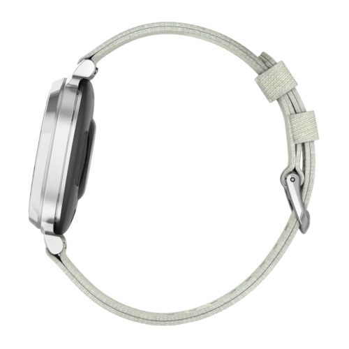 Умные часы Garmin Lily 2 Classic, нейлоновый ремешок серо-шалфейного цвета - изображение 2