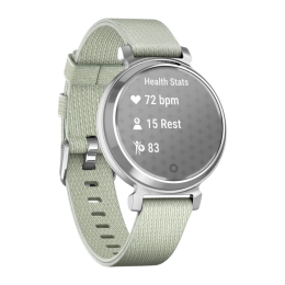 Умные часы Garmin Lily 2 Classic, нейлоновый ремешок серо-шалфейного цвета - изображение 3