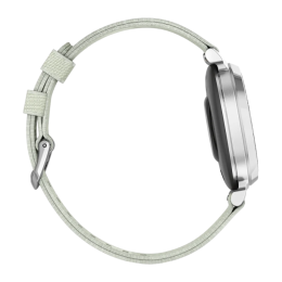 Умные часы Garmin Lily 2 Classic, нейлоновый ремешок серо-шалфейного цвета - изображение 5