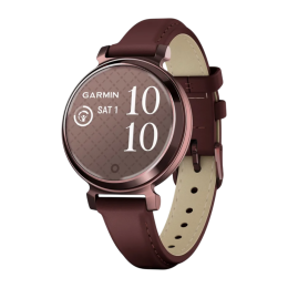 Умные часы Garmin Lily 2 Classic, кожаный ремешок цвета «красная шелковица» - изображение 1
