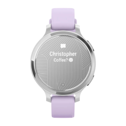 Умные часы Garmin Lily 2 Active, силиконовый ремешок цвета «фиолетовый жасмин»