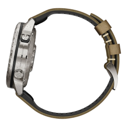 Умные часы Garmin MARQ Adventurer (Gen 2) Damascus Steel Edition, гибридный ремешок, чёрный силиконовый ремешок - изображение 4