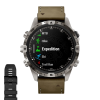 Умные часы Garmin MARQ Adventurer (Gen 2), гибридный ремешок, чёрный силиконовый ремешок