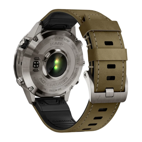 Умные часы Garmin MARQ Adventurer (Gen 2), гибридный ремешок, чёрный силиконовый ремешок - изображение 2