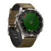 Умные часы Garmin MARQ Adventurer (Gen 2), гибридный ремешок, чёрный силиконовый ремешок - миниатюра 4