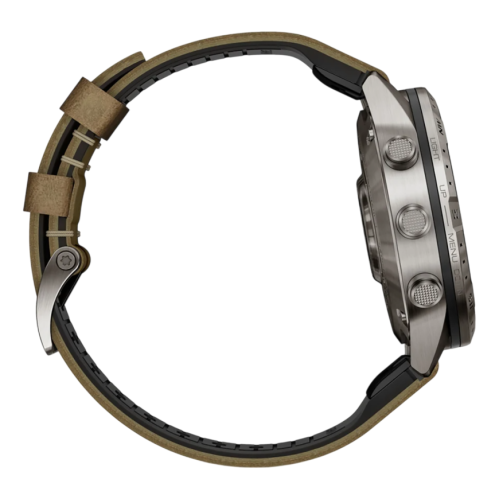 Умные часы Garmin MARQ Adventurer (Gen 2), гибридный ремешок, чёрный силиконовый ремешок - изображение 6