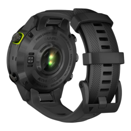 Умные часы Garmin MARQ Athlete (Gen 2) Carbon Edition, чёрный силиконовый ремешок - изображение 1