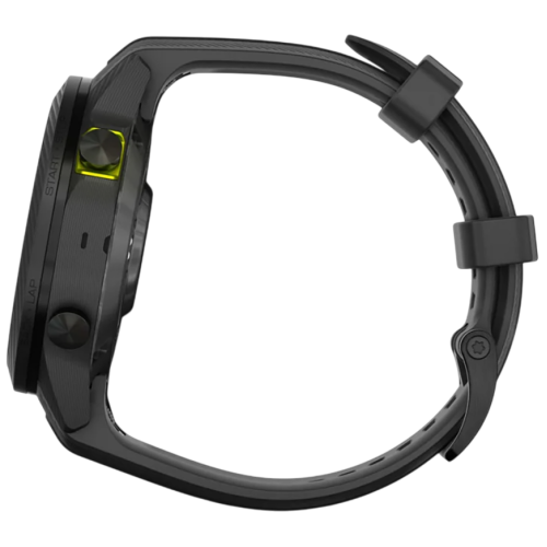 Умные часы Garmin MARQ Athlete (Gen 2) Carbon Edition, чёрный силиконовый ремешок - изображение 3