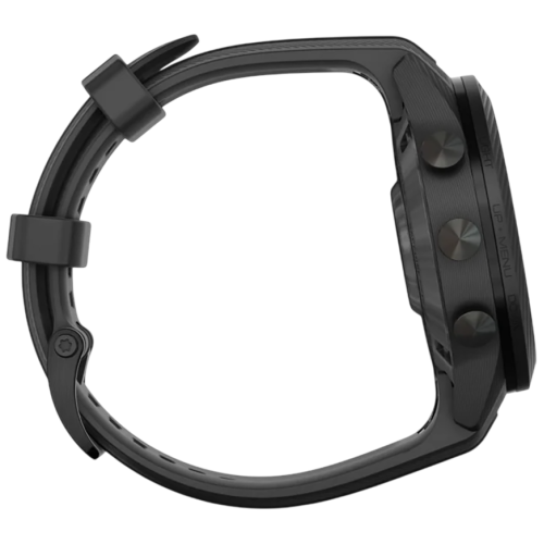 Умные часы Garmin MARQ Athlete (Gen 2) Carbon Edition, чёрный силиконовый ремешок - изображение 4