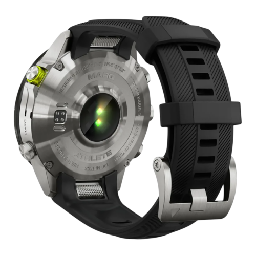 Умные часы Garmin MARQ Athlete (Gen 2), чёрный силиконовый ремешок - изображение 2