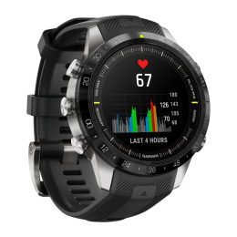 Умные часы Garmin MARQ Athlete (Gen 2), чёрный силиконовый ремешок - изображение 3