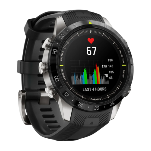 Умные часы Garmin MARQ Athlete (Gen 2), чёрный силиконовый ремешок - изображение 3