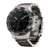 Умные часы Garmin MARQ Aviator (Gen 2), титановый блочный браслет, чёрный силиконовый ремешок - миниатюра 1