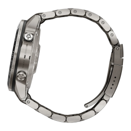 Умные часы Garmin MARQ Aviator (Gen 2), титановый блочный браслет, чёрный силиконовый ремешок - изображение 6