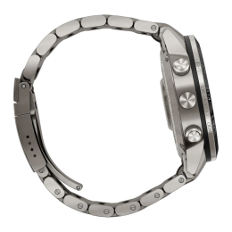 Умные часы Garmin MARQ Aviator (Gen 2), титановый блочный браслет, чёрный силиконовый ремешок - изображение 7