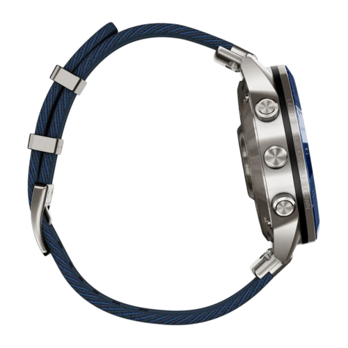 Умные часы Garmin MARQ Captain (Gen 2), тёмно-синий нейлоновый ремешок, тёмно-синий силиконовый ремешок - изображение 6