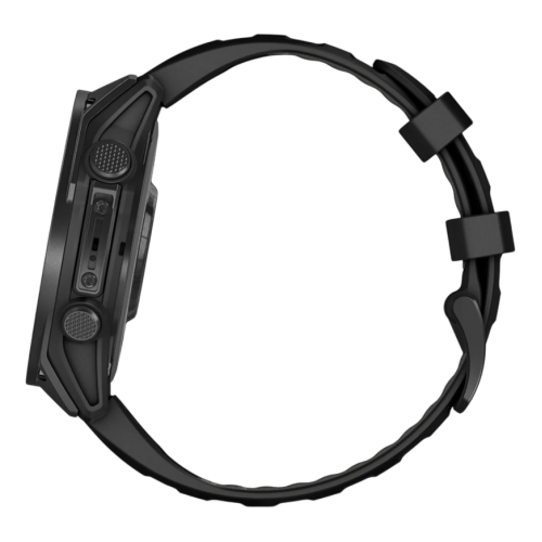 Умные часы Garmin tactix 8, 47 мм, AMOLED, силиконовый ремешок цвета чёрный/«серая галька» - изображение 2
