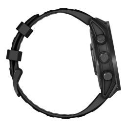 Умные часы Garmin tactix 8, 47 мм, AMOLED, силиконовый ремешок цвета чёрный/«серая галька» - изображение 4