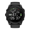 Умные часы Garmin tactix 8, 51 мм, AMOLED, силиконовый ремешок чёрный/«серая галька» - миниатюра 1