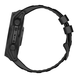 Умные часы Garmin tactix 8, 51 мм, AMOLED, силиконовый ремешок чёрный/«серая галька» - изображение 2