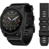 Умные часы Garmin tactix 8, 51 мм, Solar, Elite, чёрный нейлоновый ремешок, чёрный силиконовый ремешок - миниатюра 1