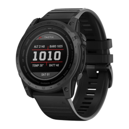 Умные часы Garmin tactix 7 Standard Edition, чёрный силиконовый ремешок - изображение 1