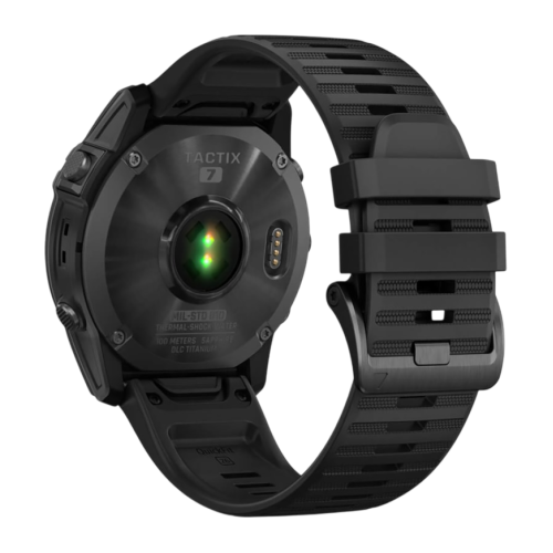 Умные часы Garmin tactix 7 Standard Edition, чёрный силиконовый ремешок - изображение 3