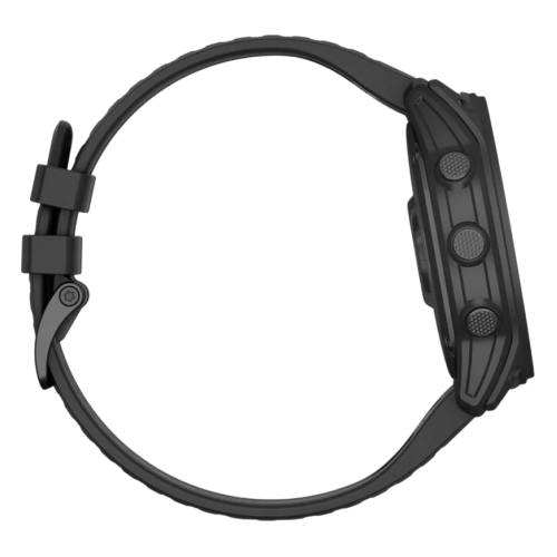Умные часы Garmin tactix 7 Standard Edition, чёрный силиконовый ремешок - изображение 4