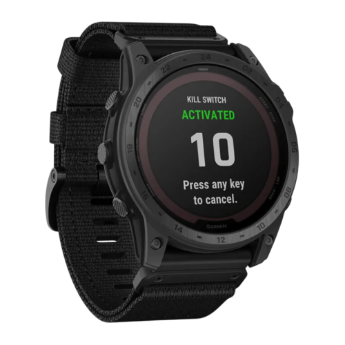 Умные часы Garmin tactix 7 Pro Ballistics Edition, чёрный нейлоновый ремешок, чёрный силиконовый ремешок - изображение 3