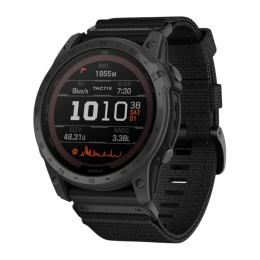 Умные часы Garmin tactix 7 Pro Ballistics Edition, чёрный нейлоновый ремешок, чёрный силиконовый ремешок - изображение 5