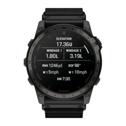 Умные часы Garmin tactix 7, AMOLED Edition, чёрный нейлоновый ремешок, чёрный силиконовый ремешок