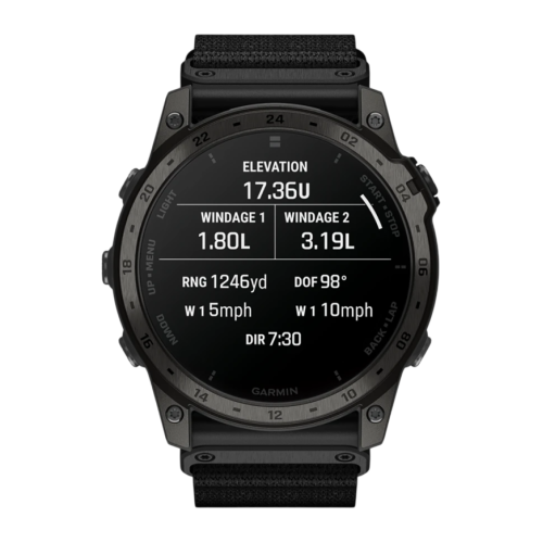 Умные часы Garmin tactix 7, AMOLED Edition, чёрный нейлоновый ремешок, чёрный силиконовый ремешок