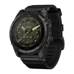 Умные часы Garmin tactix 7, AMOLED Edition, чёрный нейлоновый ремешок, чёрный силиконовый ремешок - изображение 1
