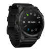 Умные часы Garmin tactix 7, AMOLED Edition, чёрный нейлоновый ремешок, чёрный силиконовый ремешок - миниатюра 2
