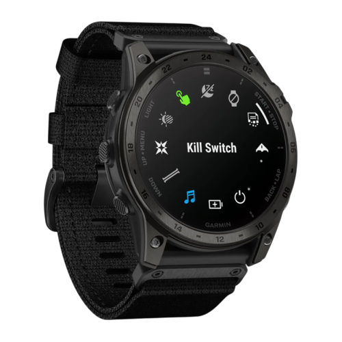 Умные часы Garmin tactix 7, AMOLED Edition, чёрный нейлоновый ремешок, чёрный силиконовый ремешок - изображение 2
