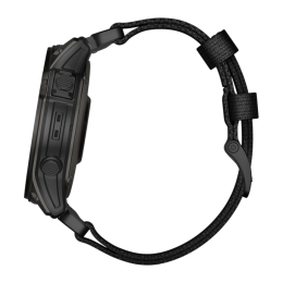 Умные часы Garmin tactix 7, AMOLED Edition, чёрный нейлоновый ремешок, чёрный силиконовый ремешок - изображение 3
