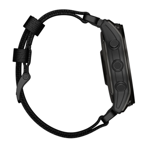 Умные часы Garmin tactix 7, AMOLED Edition, чёрный нейлоновый ремешок, чёрный силиконовый ремешок - изображение 4